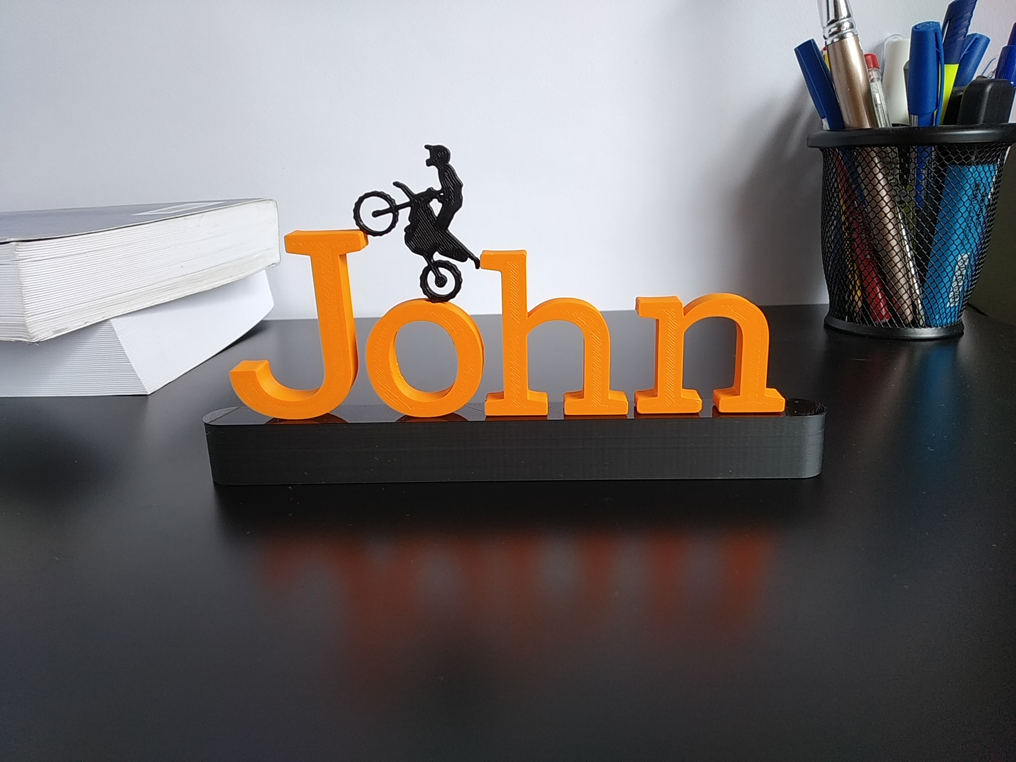Personalized Motocross Name Sign | Dirt Bike Rider Gift