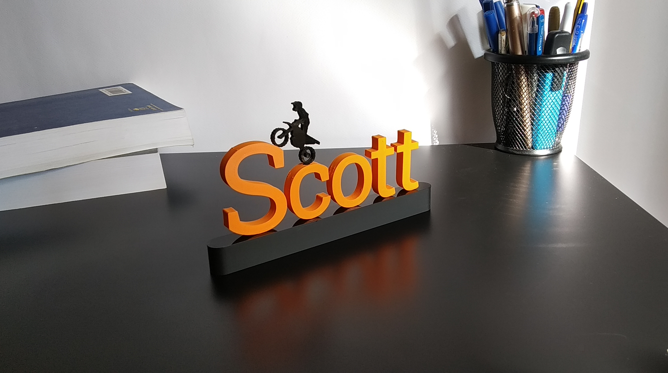 Personalized Motocross Name Sign | Dirt Bike Rider Gift