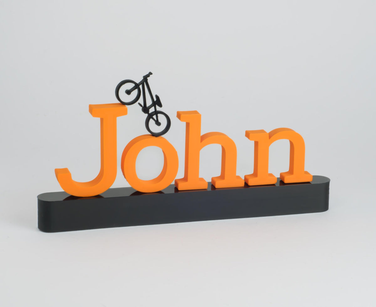 Personalized Bmx Bike Name sign,Custom Gift For BMX RIder