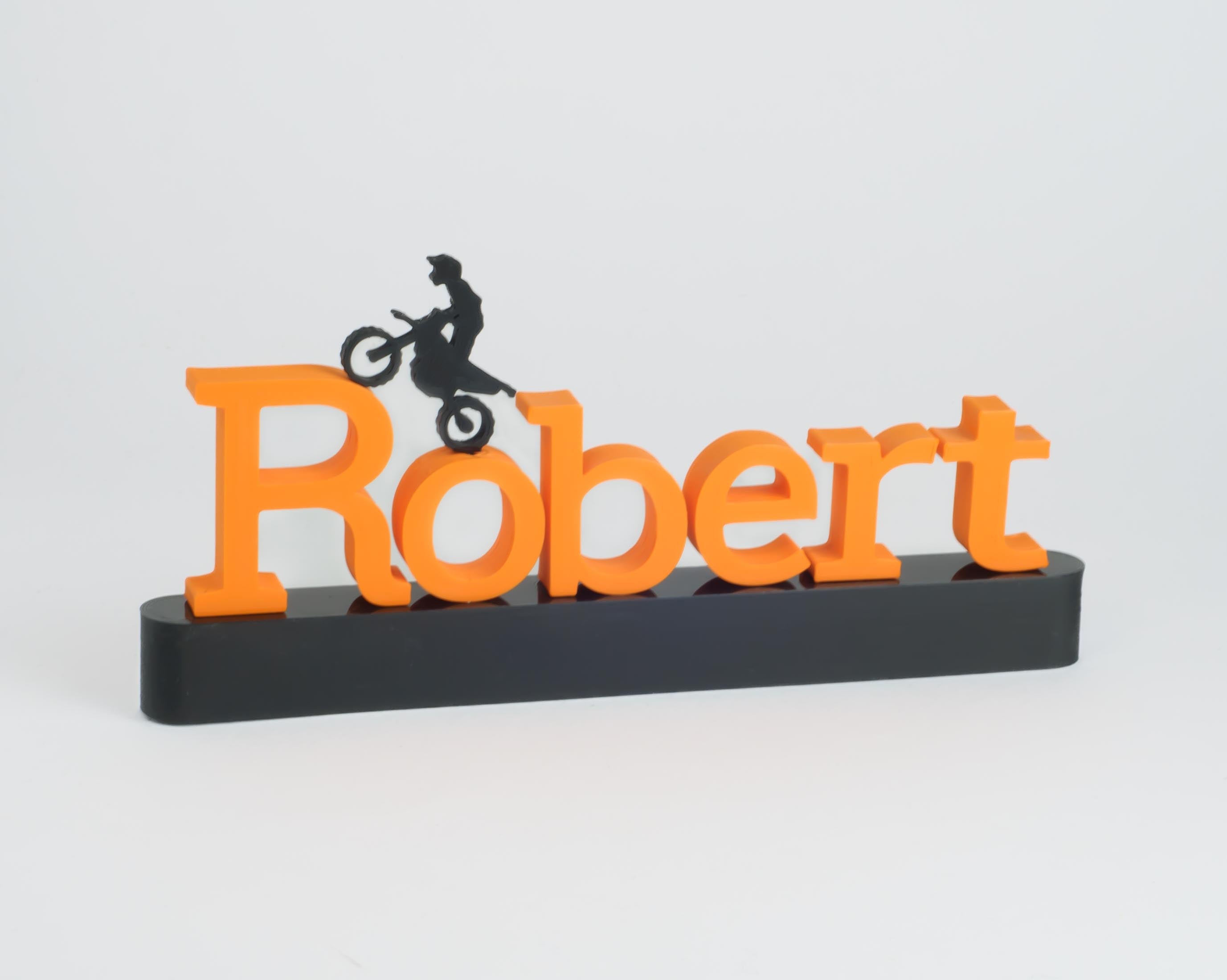 Personalized Motocross Name Sign | Dirt Bike Rider Gift