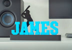 Personalized Baseball Name sign | Custom Gift For Baseball Player