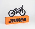 Personalized Bmx Name Sign | Custom Bmx Rider Gift
