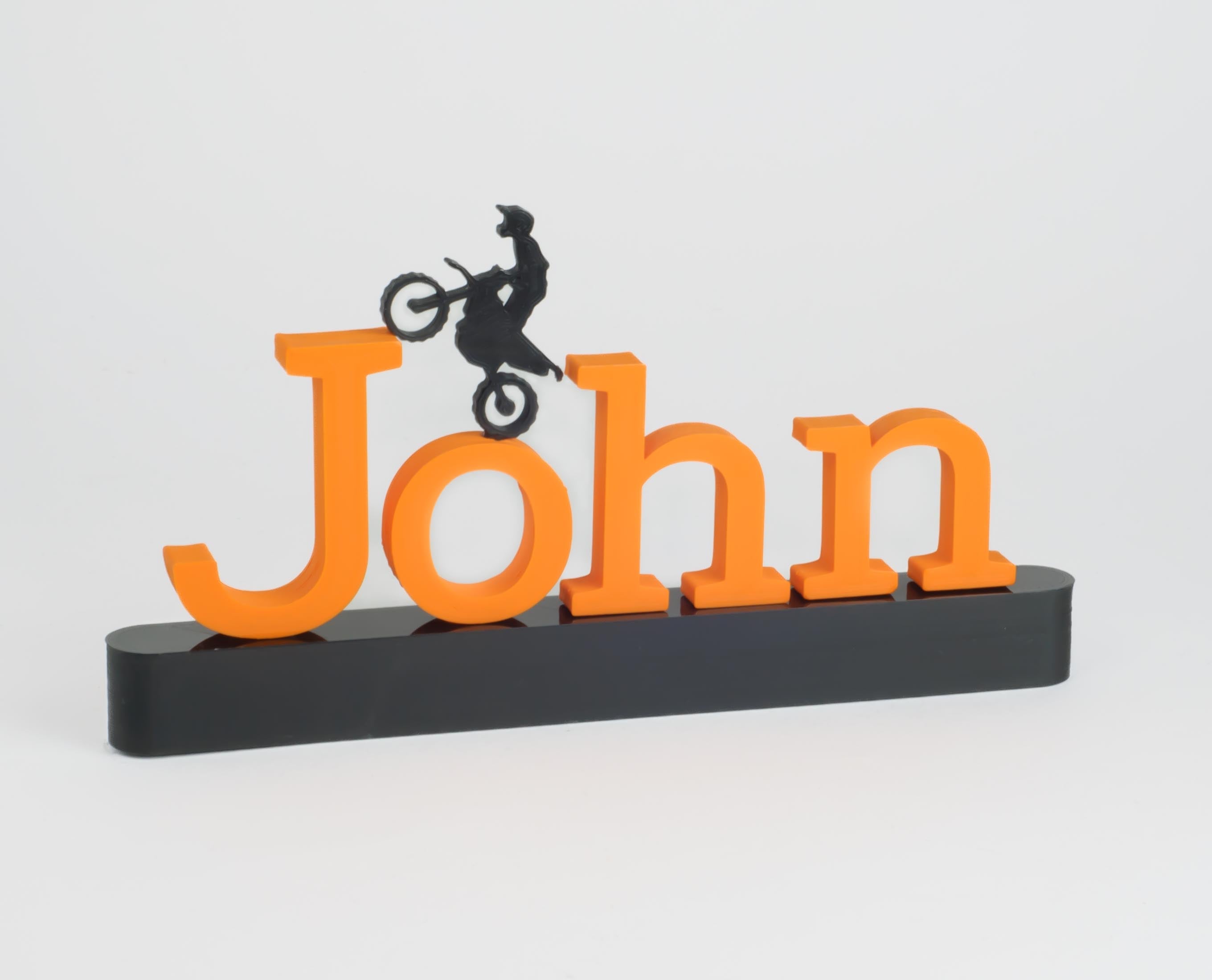 Personalized Motocross Name Sign | Dirt Bike Rider Gift