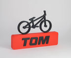 Personalized Bmx Name Sign | Custom Bmx Rider Gift
