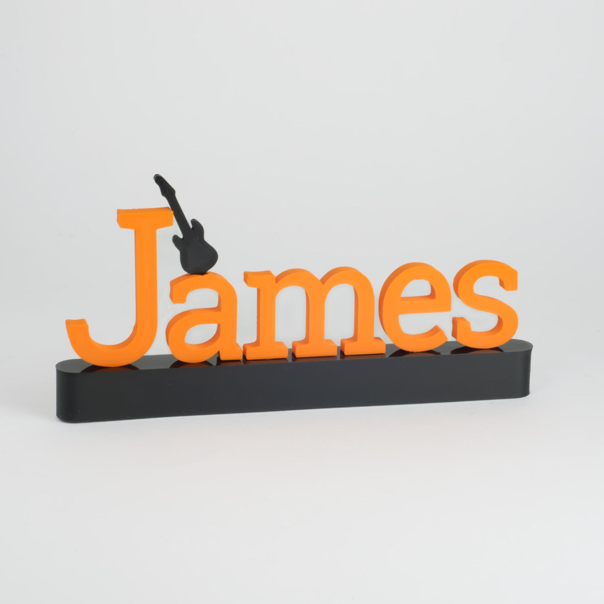 Personalized Guitar Name sign | Custom Gift for Guitar Players