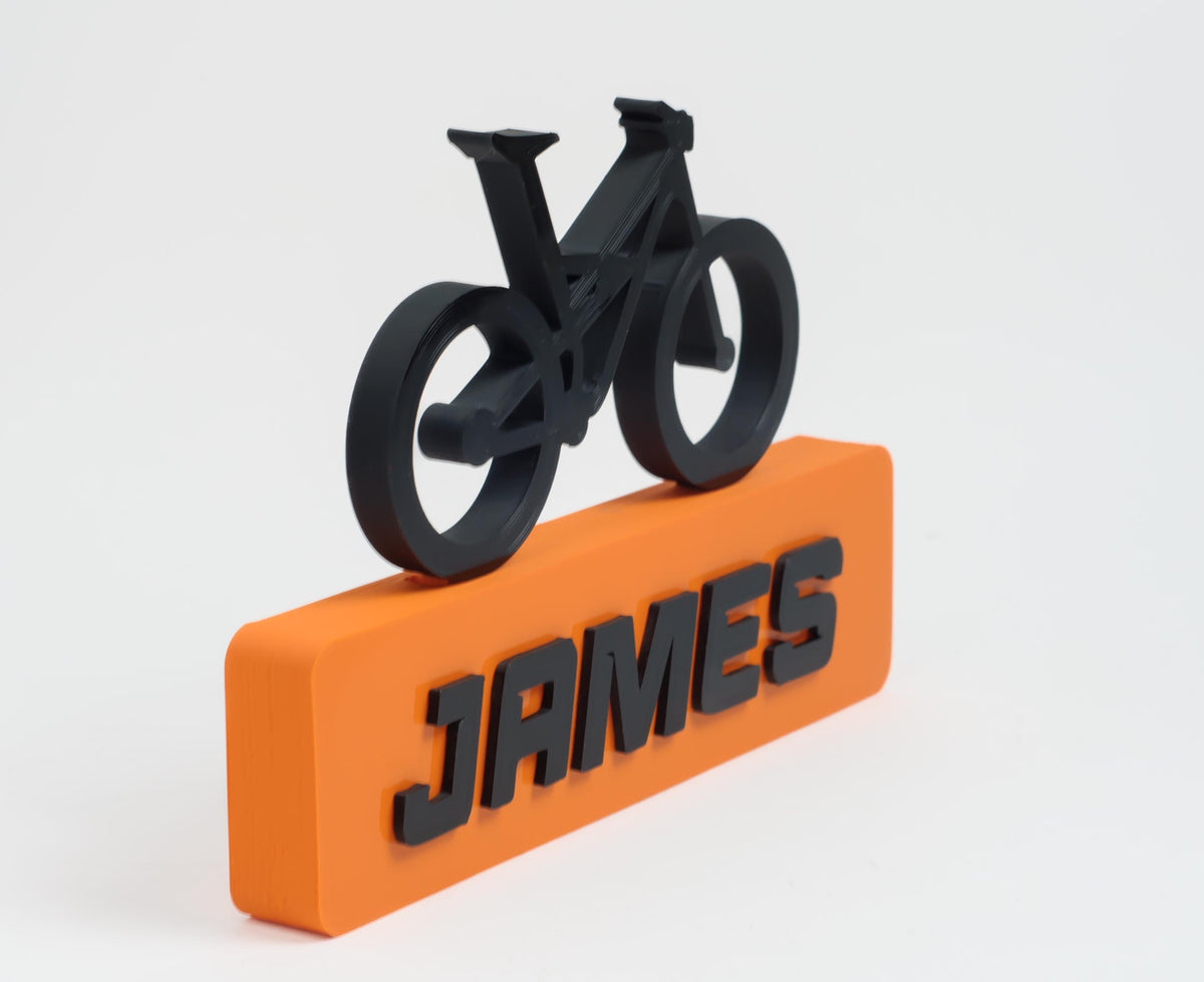 Personalized Downhill Bike Name Sign | Custom Gift For Downhill Rider