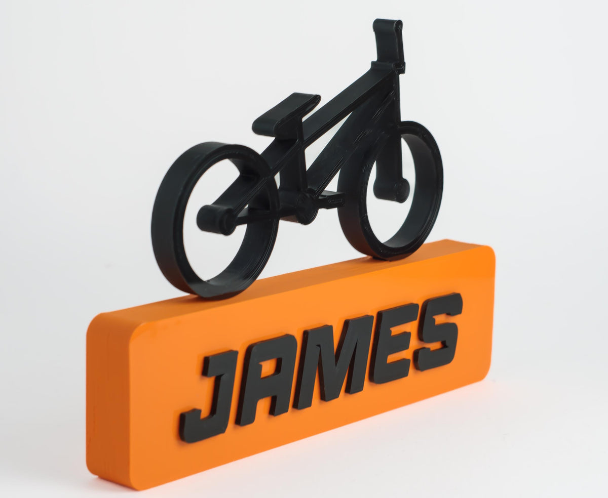 Personalized Bmx Name Sign | Custom Bmx Rider Gift
