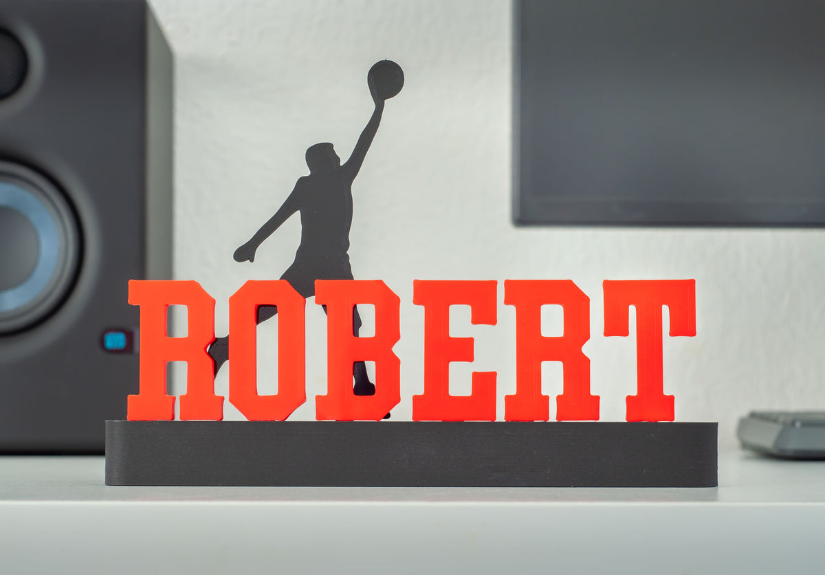 Personalized Basketball Name sign | Custom Gift For Basketball Player