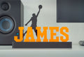 Personalized Basketball Name sign | Custom Gift For Basketball Player
