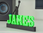 Personalized Basketball Name sign | Custom Gift For Basketball Player