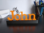 Personalized Bmx Bike Name sign,Custom Gift For BMX RIder