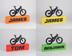 Personalized Downhill Bike Name Sign | Custom Gift For Downhill Rider
