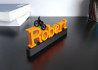 Personalized Bmx Bike Name sign,Custom Gift For BMX RIder