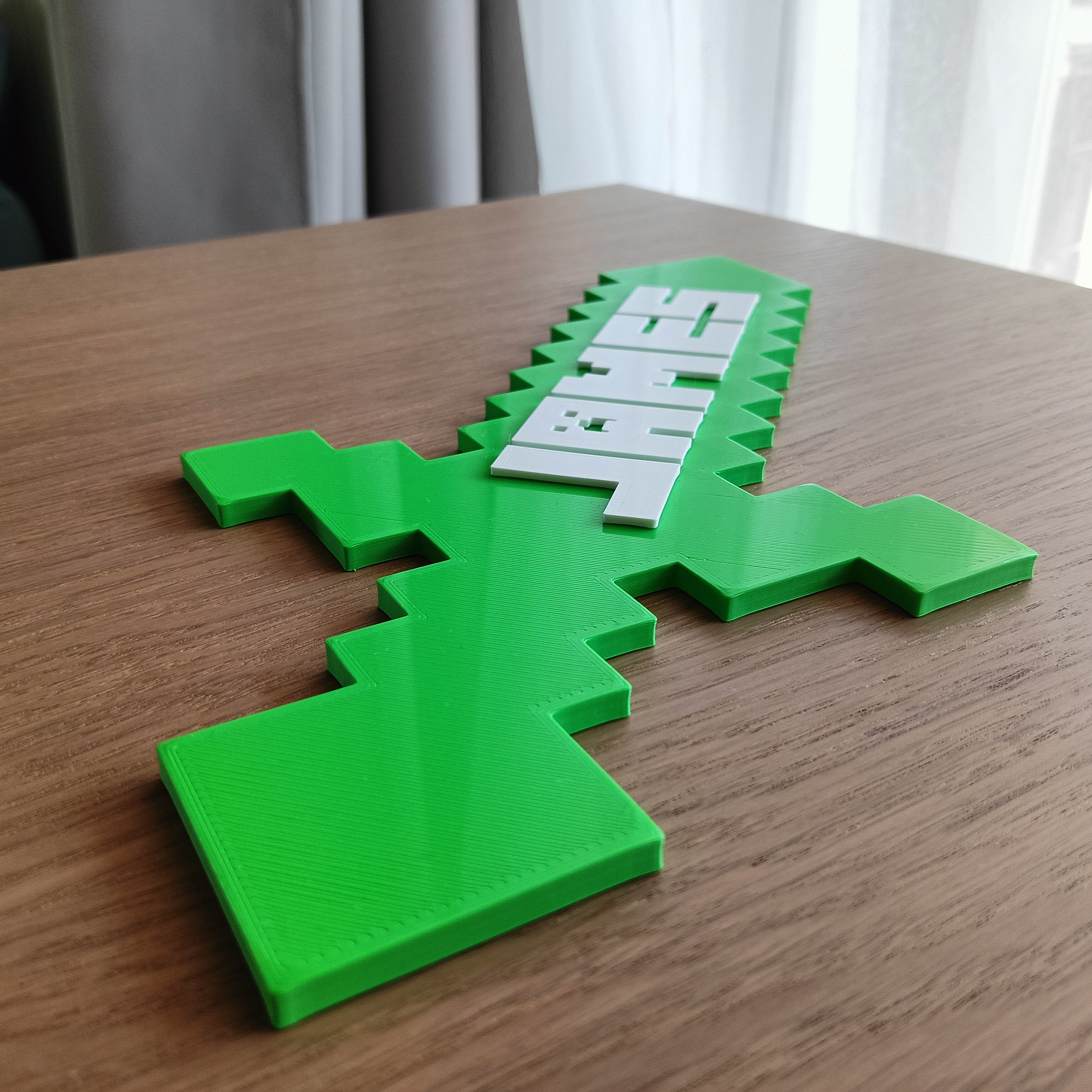 personalized mine game room decor