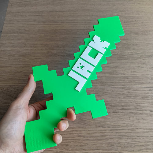 miecraft sword custom sign
