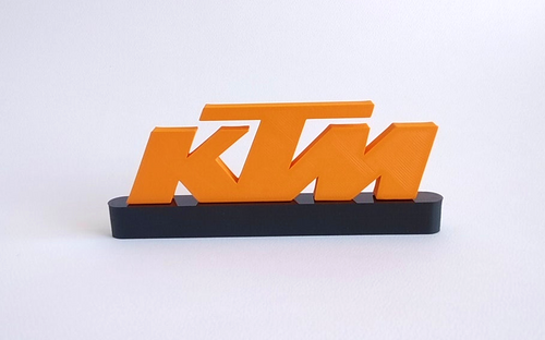 Motocross KTM wall sign for garage or bedroom decor