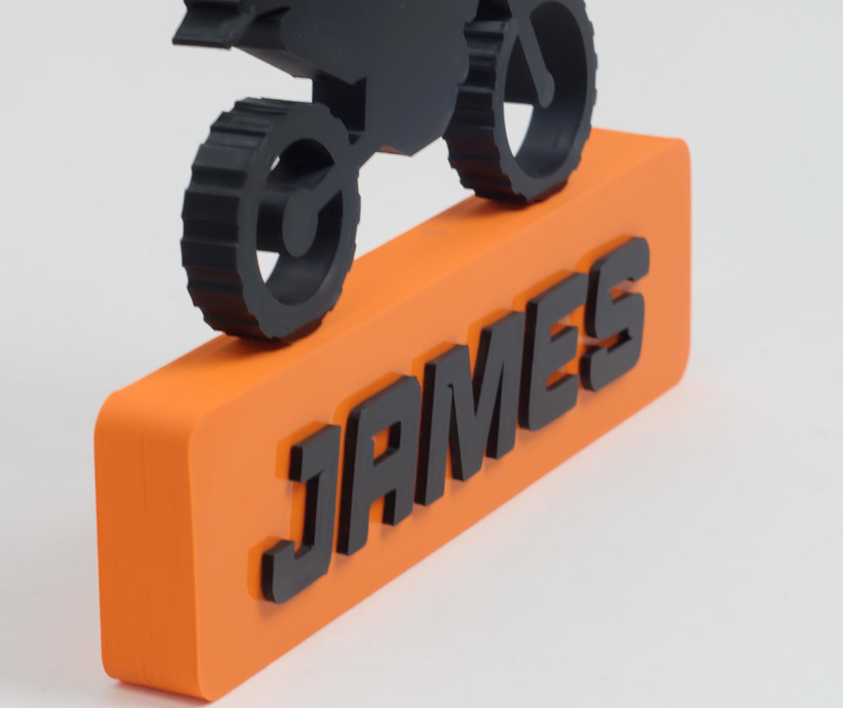 personalized dirt bike gift